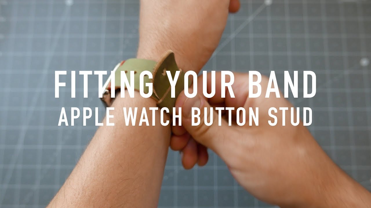 Sizing your Apple Watch Band from Cave Leather Co.
