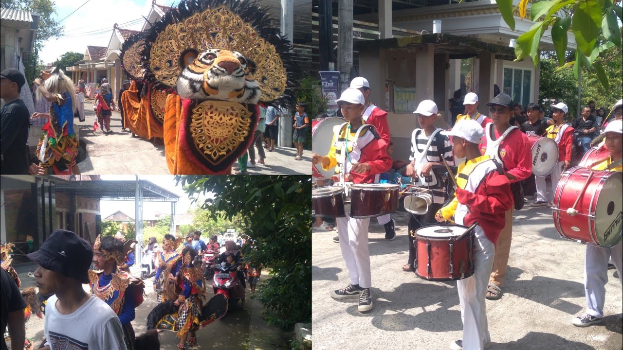 #almadina drumband &barongan meriahkan karnaval madin roudlotul jannah  tempuran demak 2026