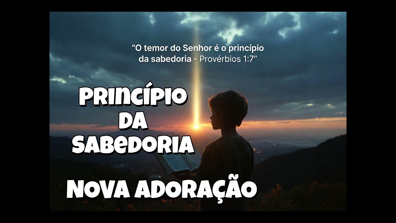 PRINCÍPIO DA SABEDORIA-NOVA ADORAÇÃO | Música Gospel Inspirada em Provérbios 1:7