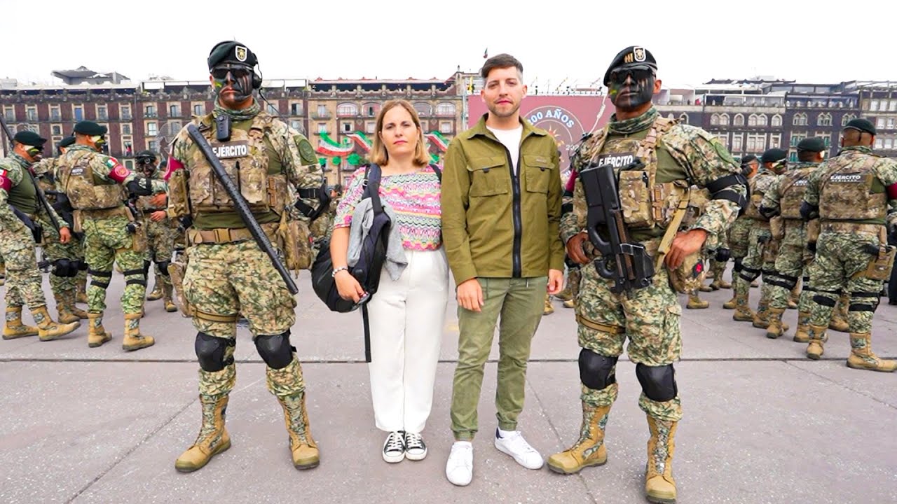 VIVIMOS EL DESFILE MILITAR MEXICANO CON LA SEDENA 🇲🇽 POR PRIMERA VEZ (ASÍ SE VIVE DESDE DENTRO)
