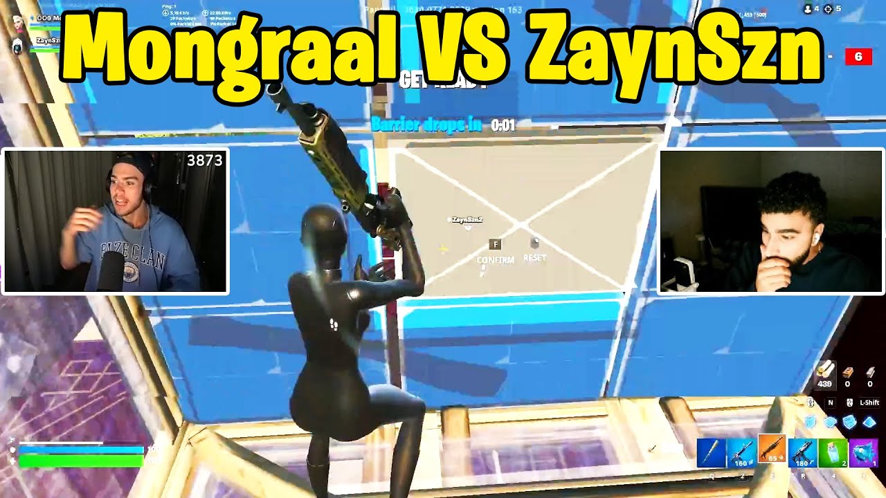 Mongraal & Letshe VS ZaynSzn & Pinq 2v2 TOXIC Boxfights!