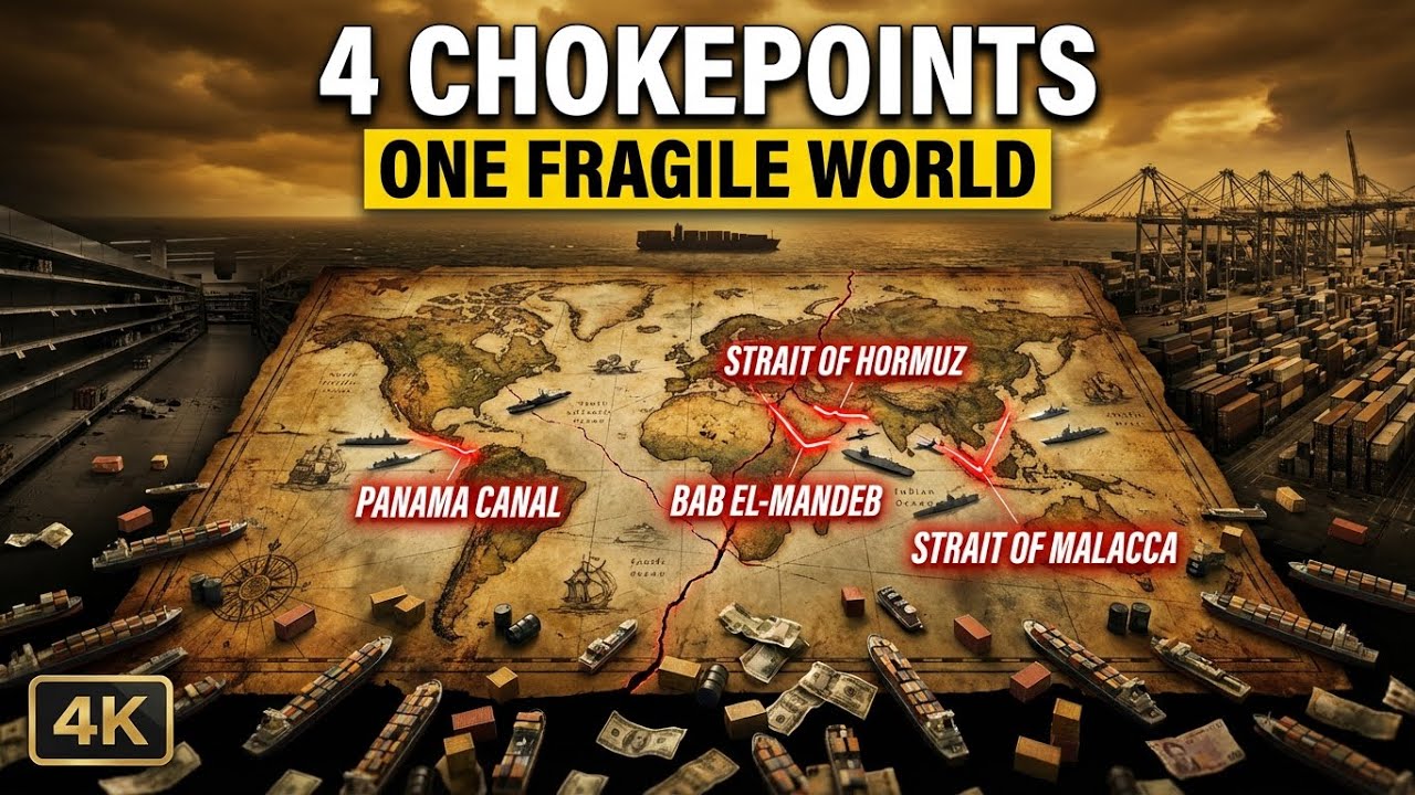 How 4 Chokepoints Control Global Trade and Prices