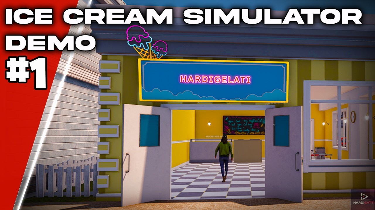 Ice Cream Simulator Demo Deutsch 🍦 Folge 1 | Traumhafte Eisdiele aufbauen!