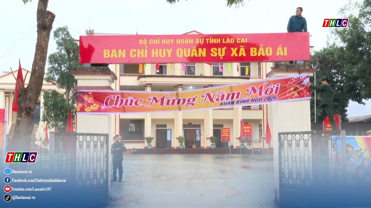 Tết ở Ban Chỉ huy Quân sự xã, phường | THLC