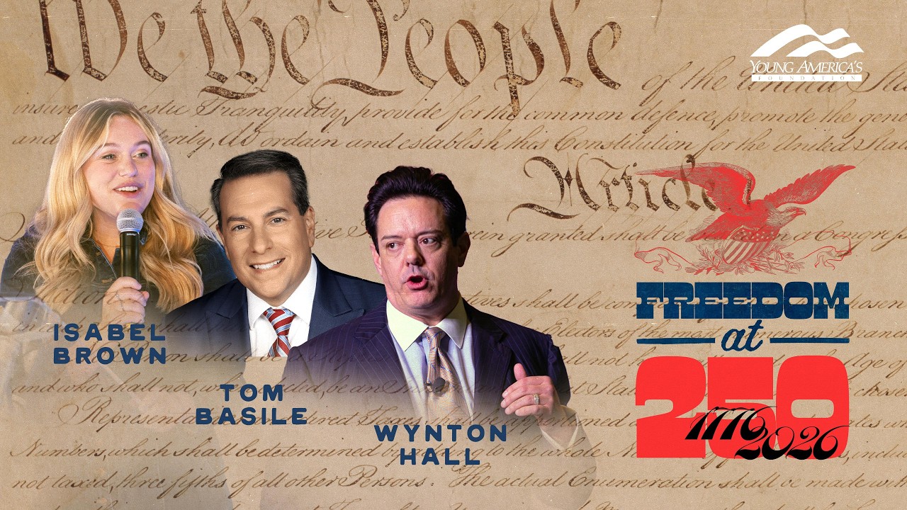Isabel Brown, Tom Basile & Wynton Hall LIVE | Reagan High School Conference 2026