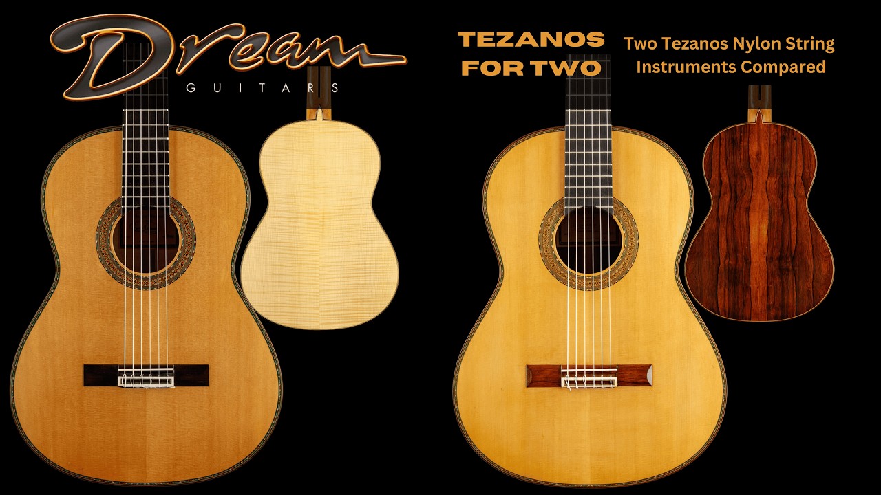 Dream Guitars - Tezanos For Two - 2010 Tezanos Classical & 2009 Tezanos Especial #guitardemo