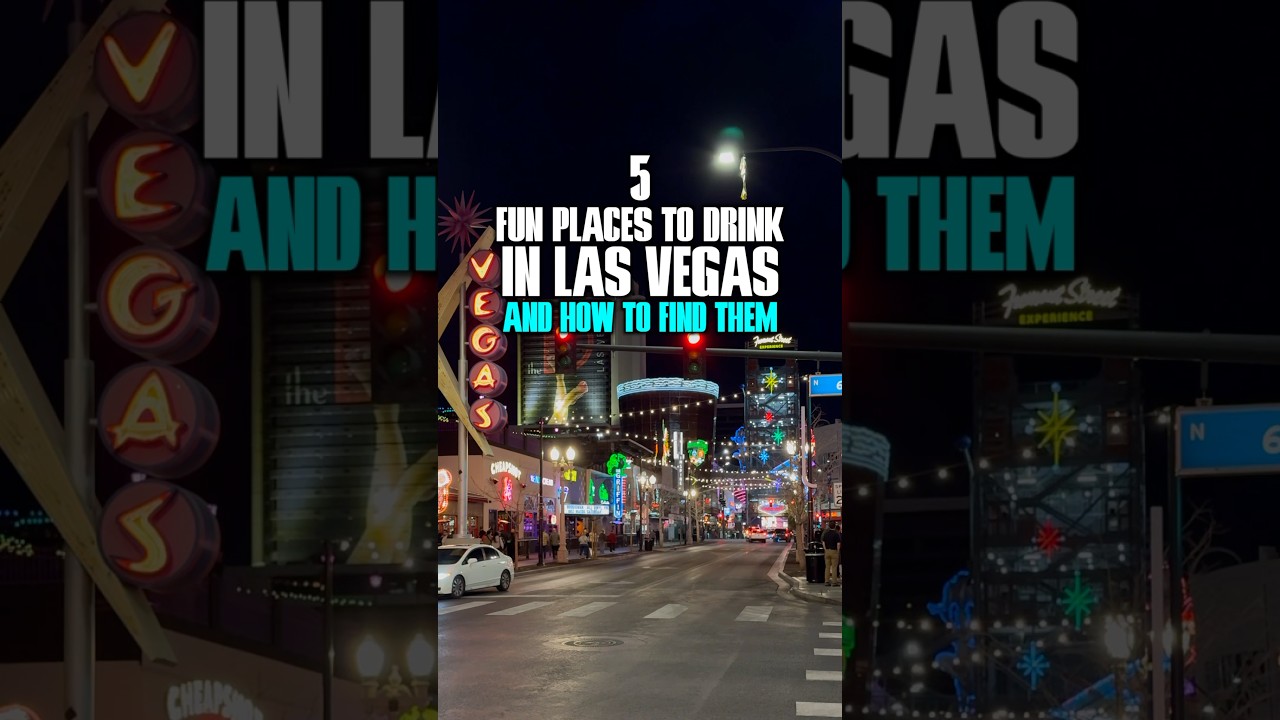 Fun Places to Drink in Las Vegas And How To Find Them #Vegas #LasVegas
