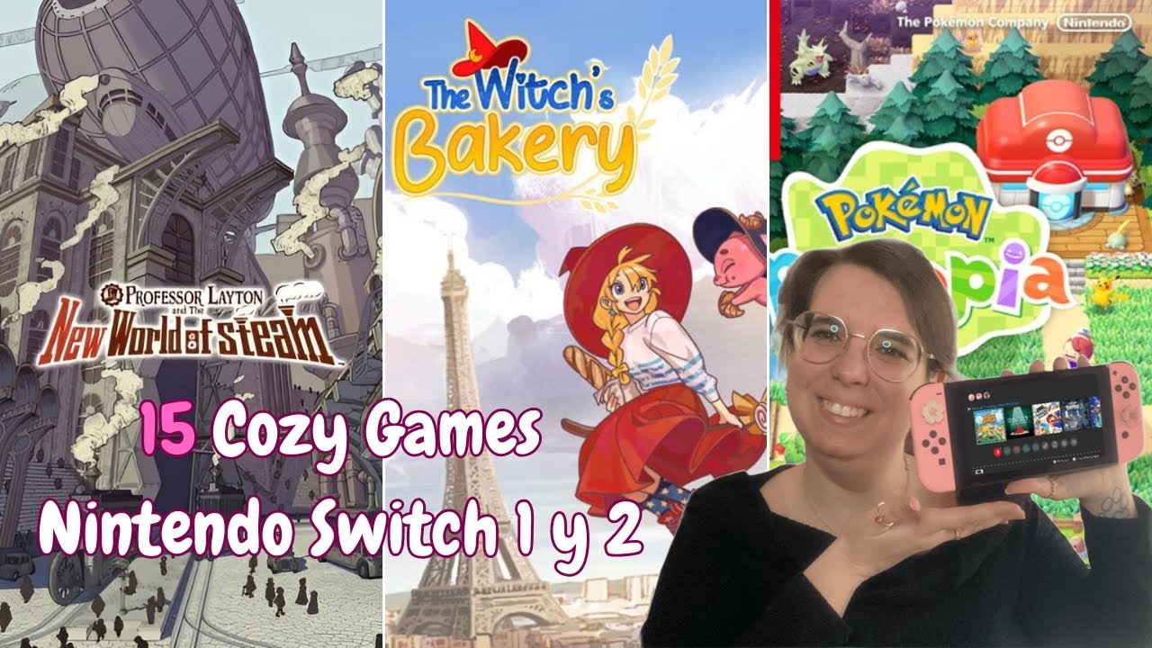 15 juegos COZY que llegan a Nintendo Switch 1 y 2 en 2026 🎮✨