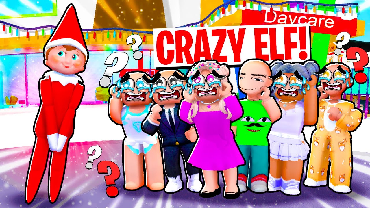 DAYCARE ELF ON THE SHELF | Roblox | Brookhaven 🏡RP