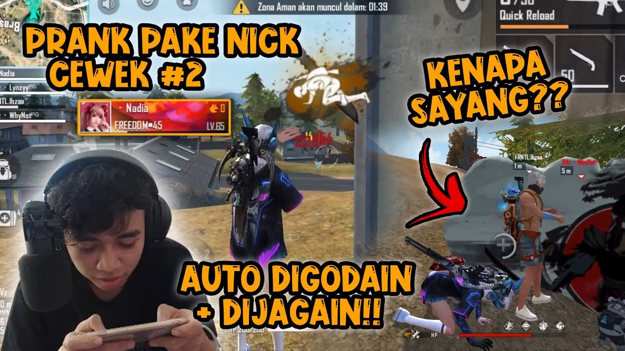 PRANK PAKE NICK CEWEK #2?! FDW AUTO DI JAGAIN + DI GOMBALIN!! | efdewe