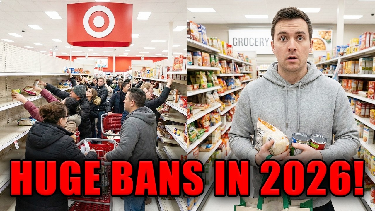 20 Grocery Staples Hit by New 2026 Bans (Last Shipments Arrive in March)