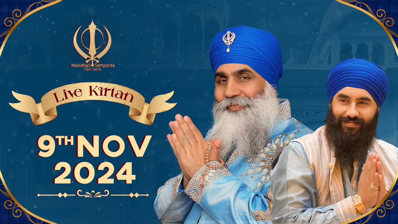 Live Kirtan from Singapore | 09Nov24m | Neeldhari Samparda | Bhai Nirmal Singh Ji Khalsa
