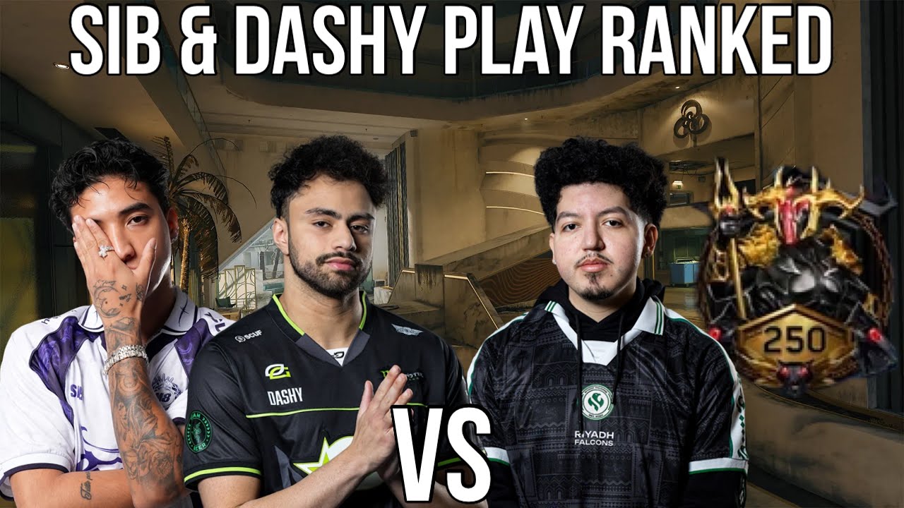 Dashy & Sib Play vs Cellium In Ranked (INTENSE GAME)