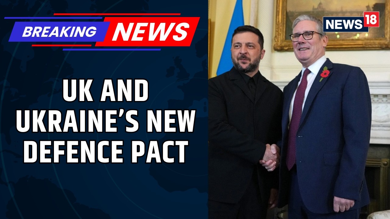 UK & Ukraine Sign New Defence Pact to Counter Drone Threats | War Strategy Shift | News18