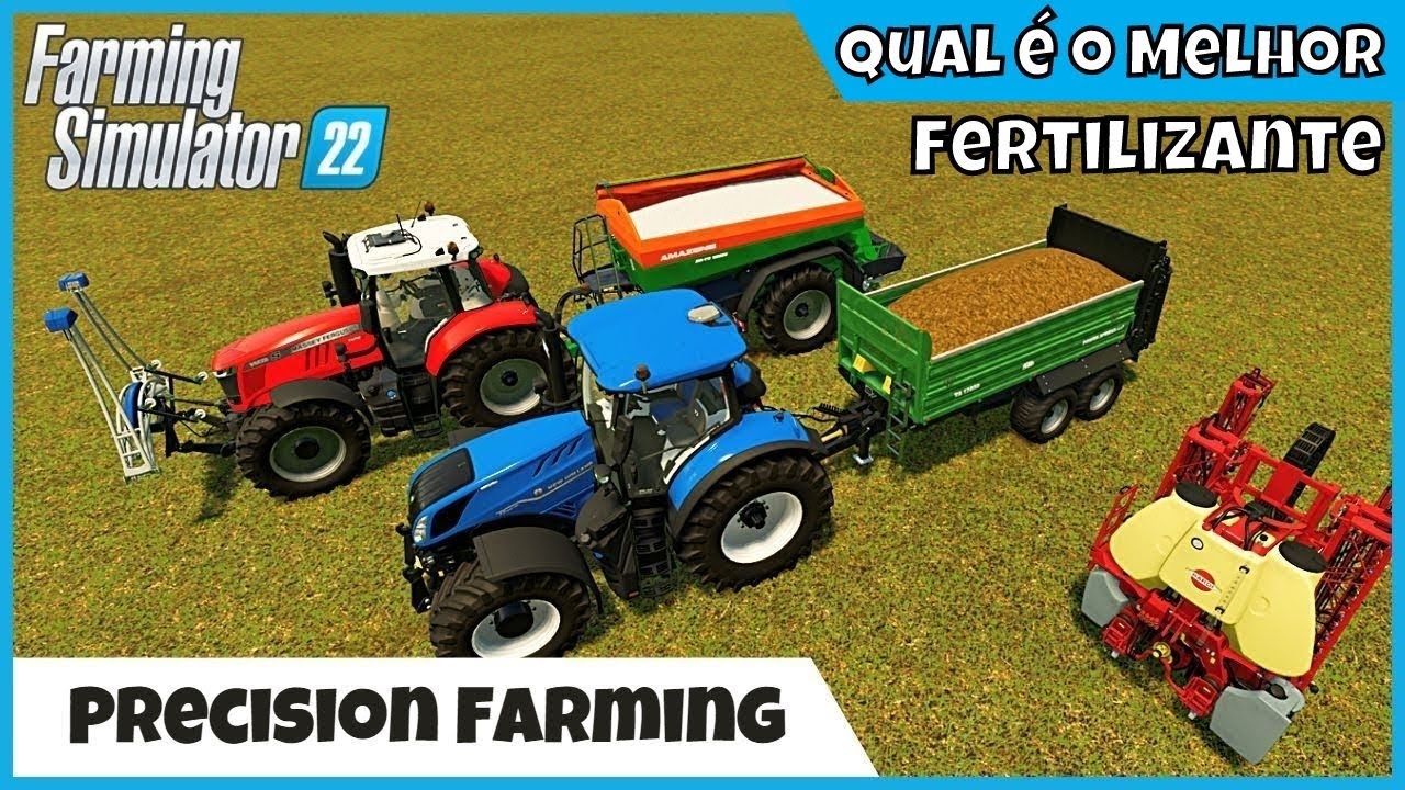 FS22 | How to Fertilize with PRECISION FARMING, WHICH IS BETTER, Does the Sensor Work??? FARMING ...