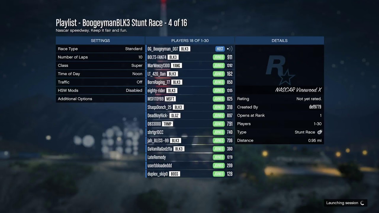 GTA V Online: Clean Playlist Racing and Freemode Shenanigans 🏁🫡💯