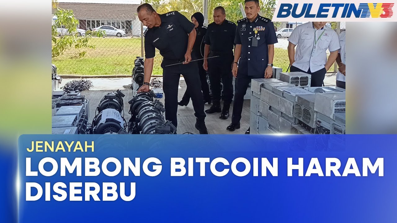 JENAYAH | Lombong Bitcoin Haram Di Perlis, Tujuh Premis Diserbu (BU)