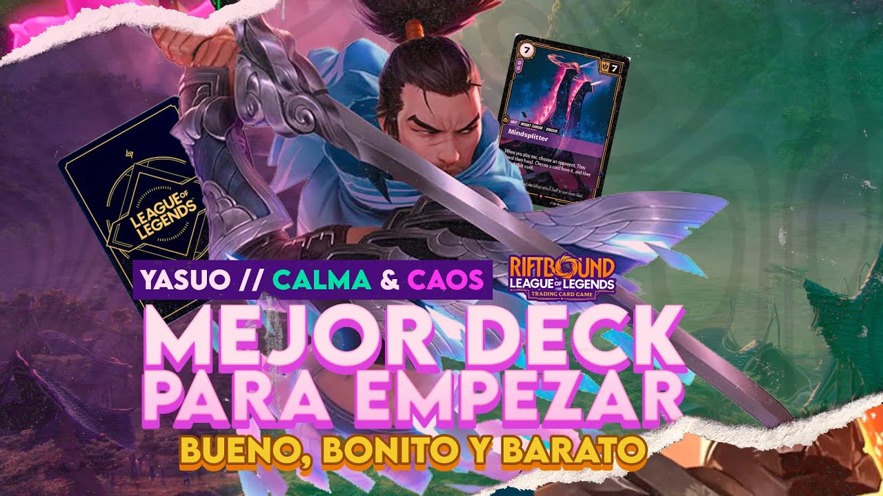 El MEJOR DECK para EMPEZAR en RIFTBOUND League of Legends TCG