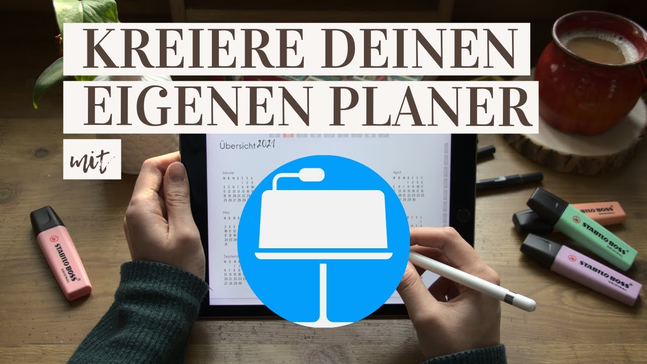 Digital Planen   So erstellst du deinen eigenen Planer mit Verlinkungen