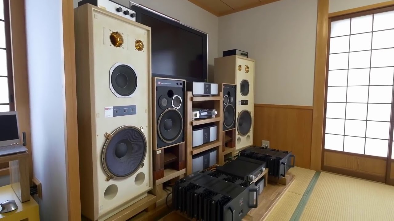 [Old Vid] Dream sound! Currently setup KRS 4346 & JBL 4311 speakers at Mr. T's home - KENRICK SOUND