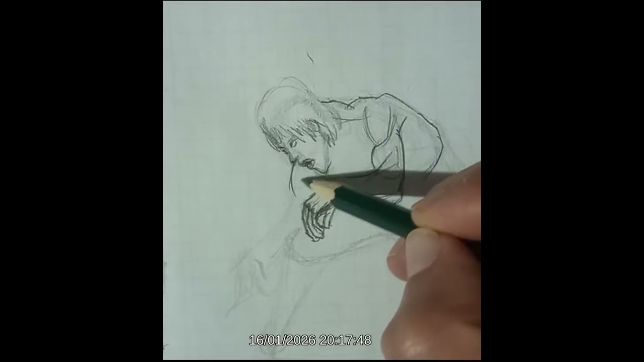 Boceto de pose de pelea #2