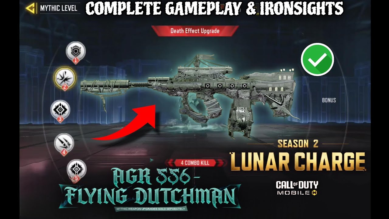 *НОВИНКА* Бесплатный мифический AGR Flying Dutchman. Геймплей, эффект убийства, прицел, уровень 1...