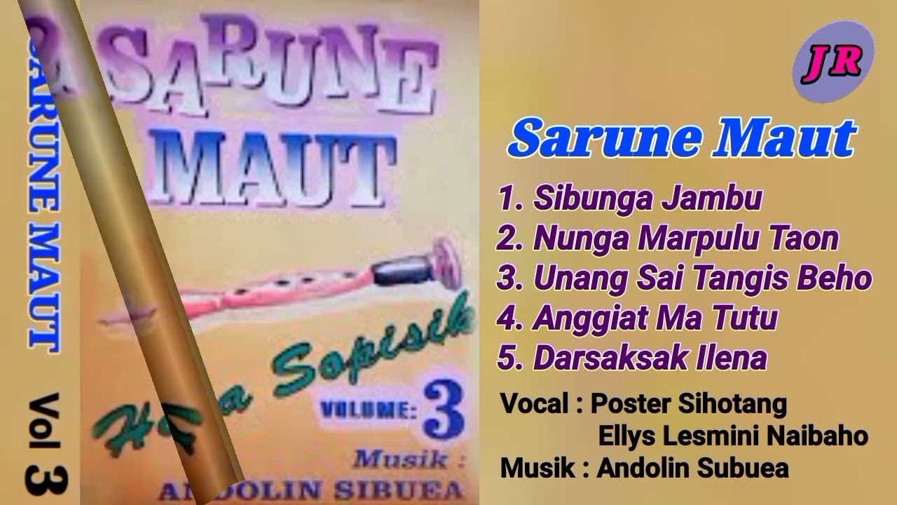 SARUNE MAUT II ANDOLIN SIBUEA - POSTER SIHOTANG Vol 3