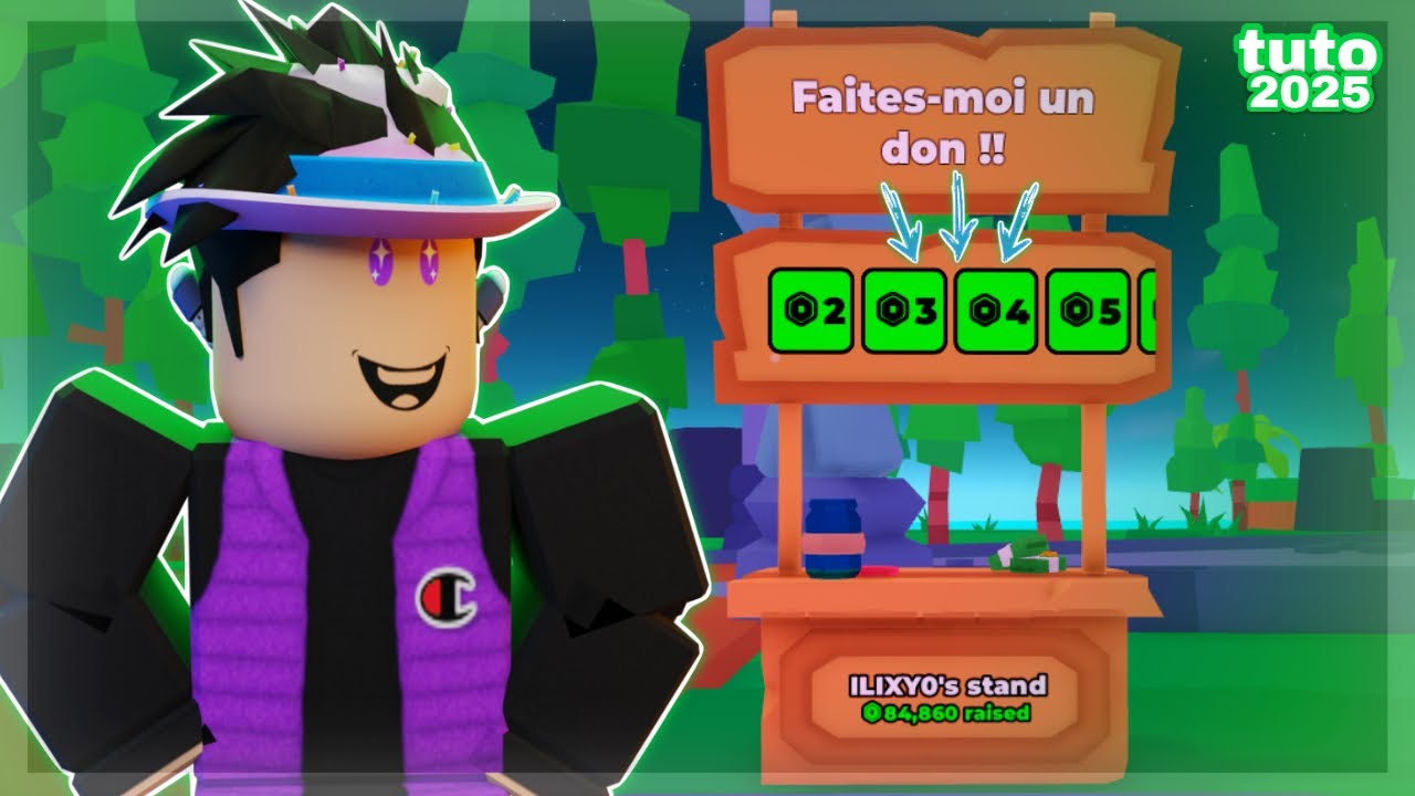 COMMENT METTRE LES PRIX SUR LE STAND PLS DONATE en 2025 ?! Roblox