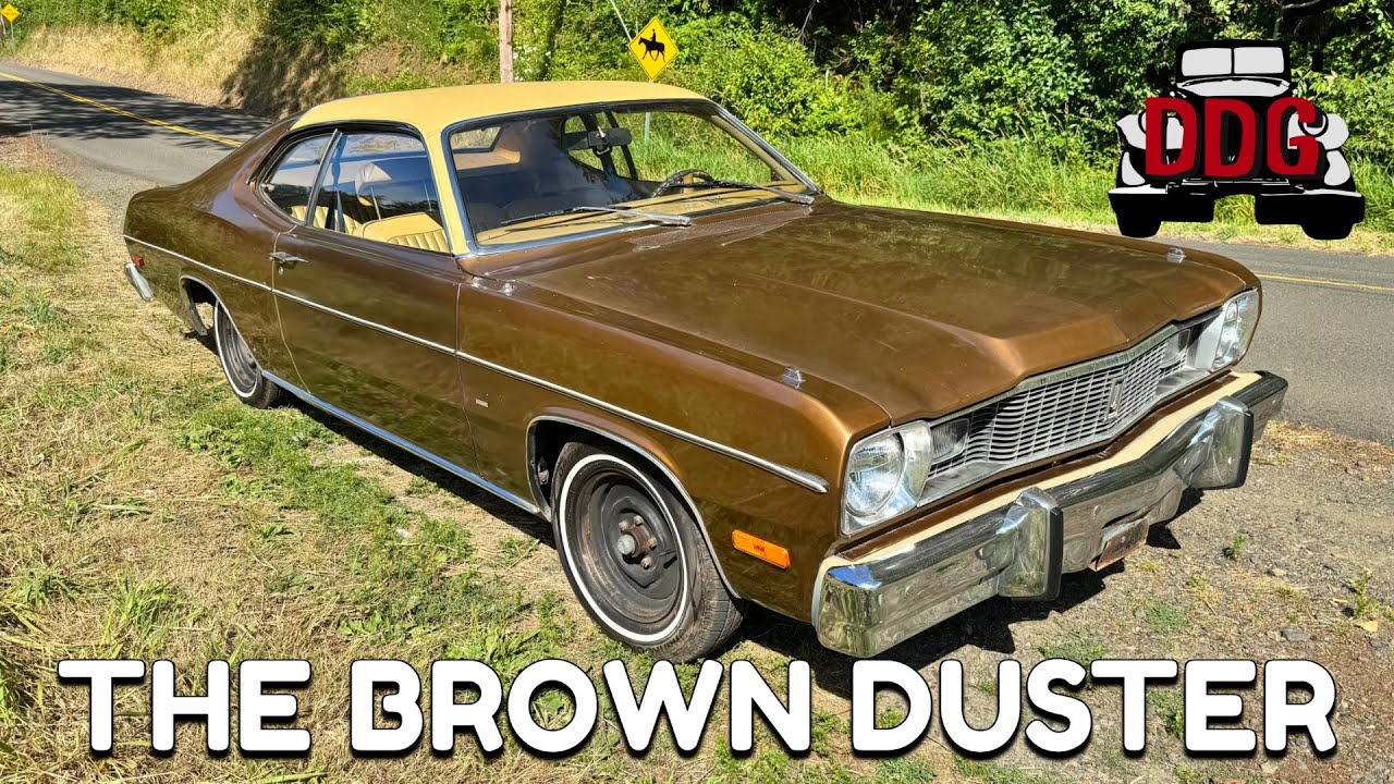 Junkyard Styling - 1975 Plymouth Duster History, Gauge Tests, Chassis Inspection, And Much More