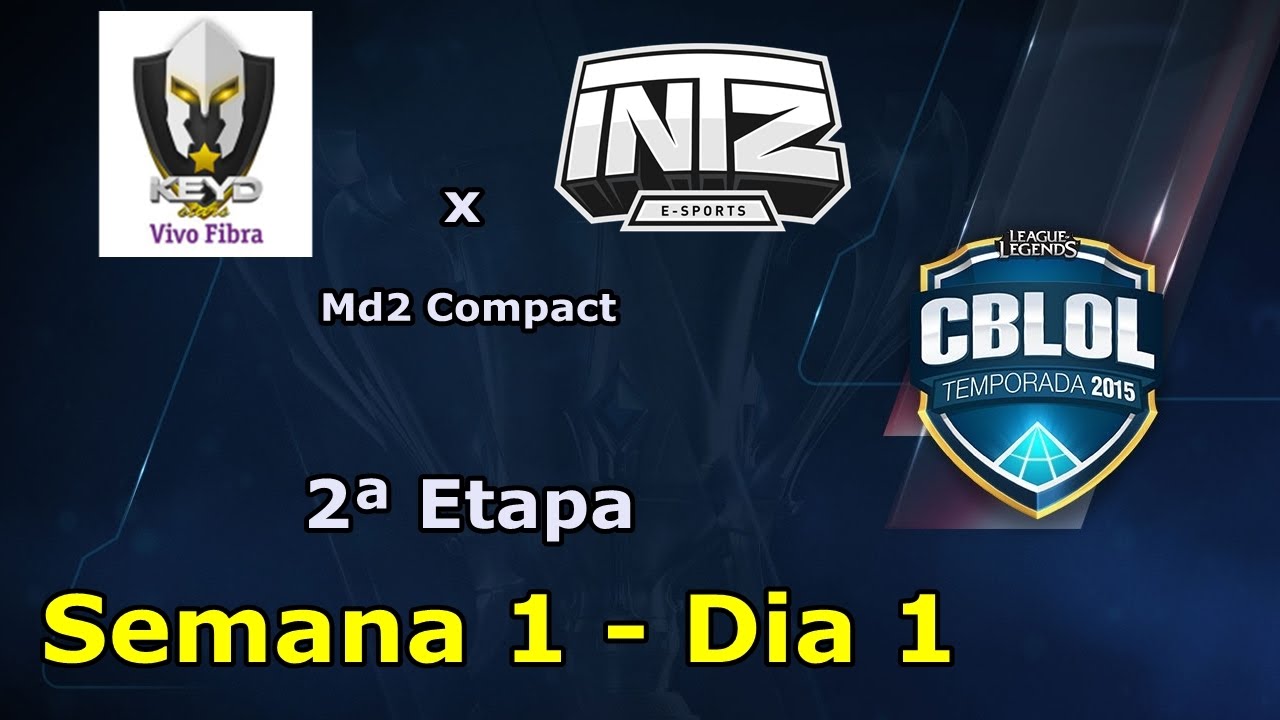 Keyd x INTZ - CBLOL 2015 - 2ª etapa - S1 D1