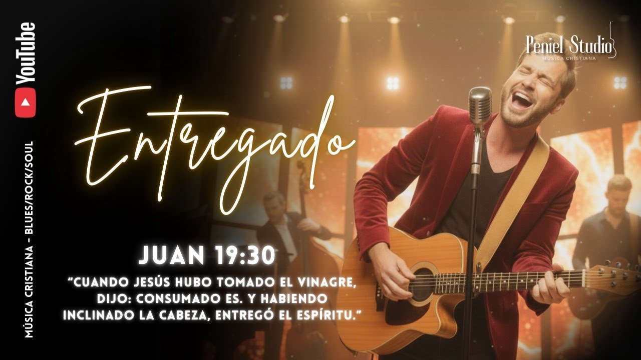 Entregado - Sacrificio (Juan 19:30) | Peniel Studio | Música Cristiana Rock soul 
