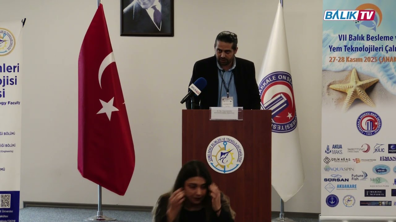 Sn. Hasan Batuhan Emre Konuşması | ÇOMÜ VII. Balık Besleme ve Yem Teknolojileri Çalıştayı | Balık TV