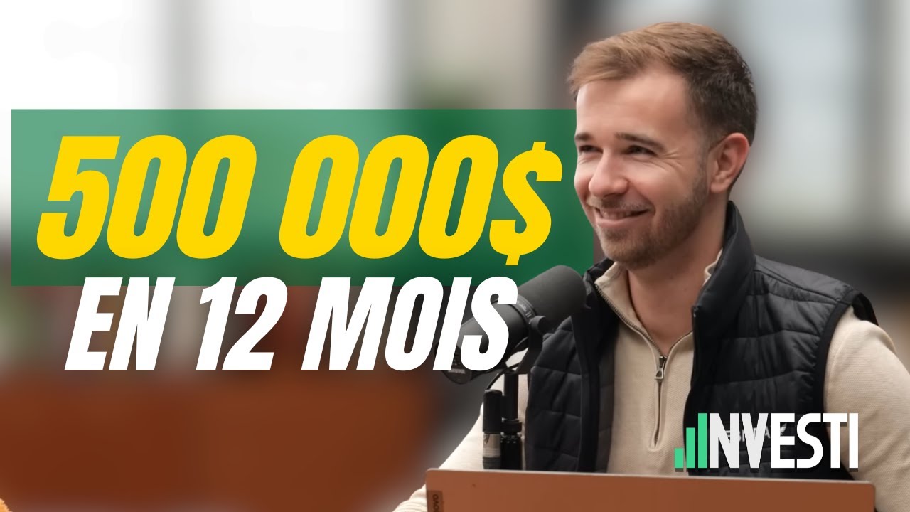 Comment Marc a transformé 25 000 $ en 600 000 $ en 12 mois (sans crypto) | Investi Ép. 18