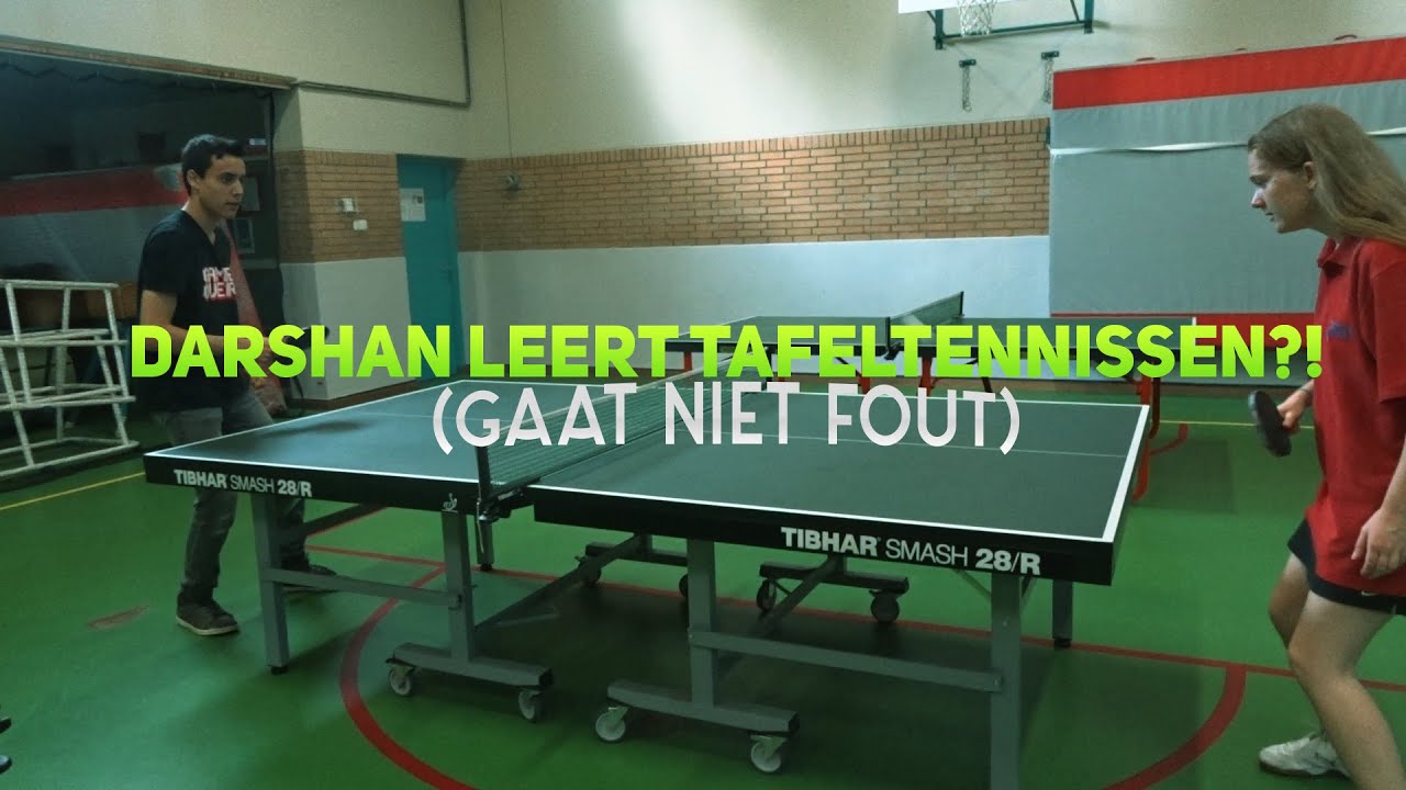 DARSHAN LEERT TAFELTENNISSEN?! (GAAT NIET FOUT)