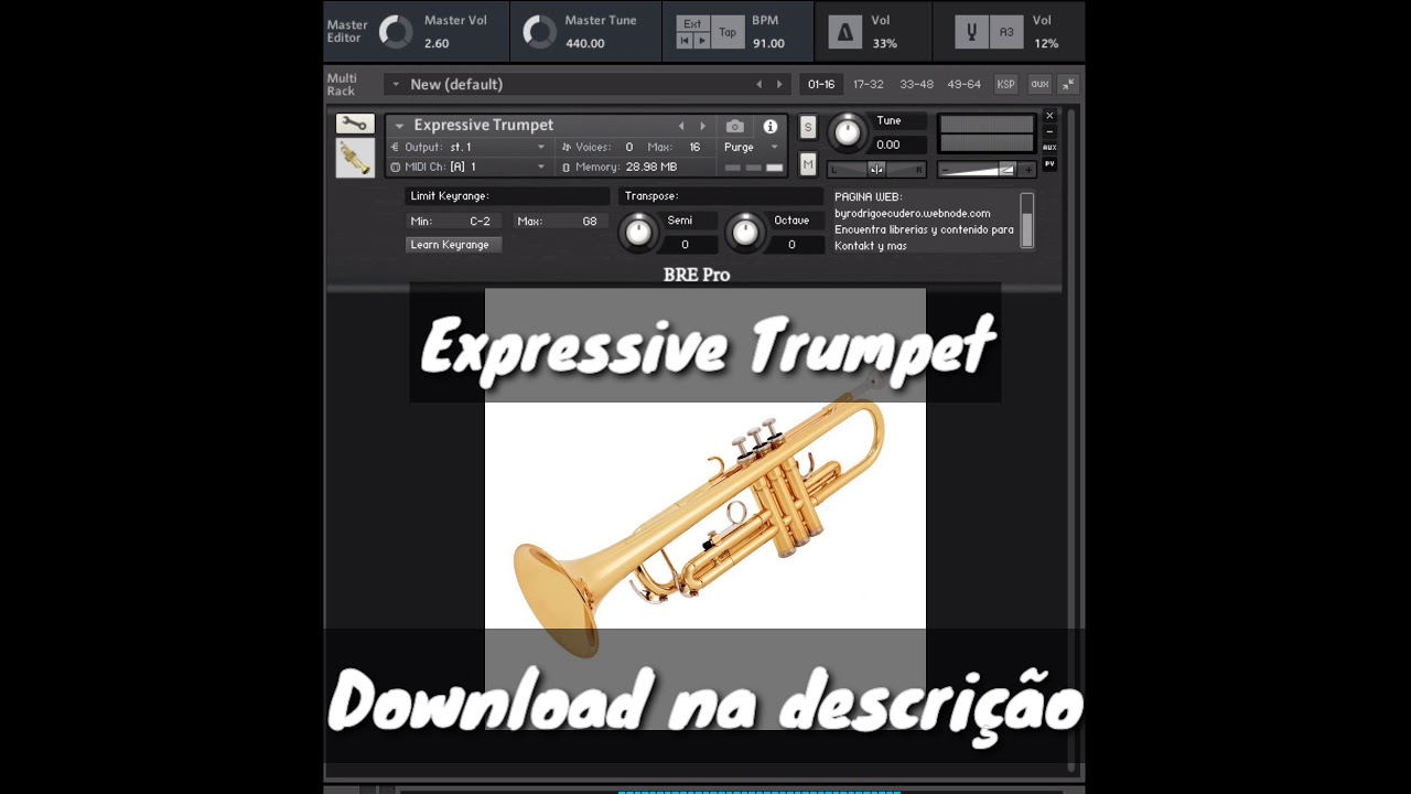 EXPRESSIVE TRUMPET - NKI