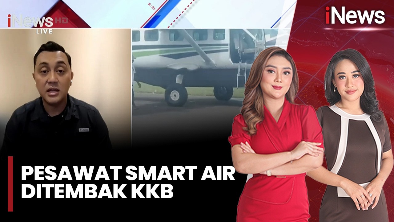 Pesawat Smart Air Ditembak KKB, Pilot & Kopilot Tewas, Penumpang Lari Ke hutan |iNews Sore (11/02)