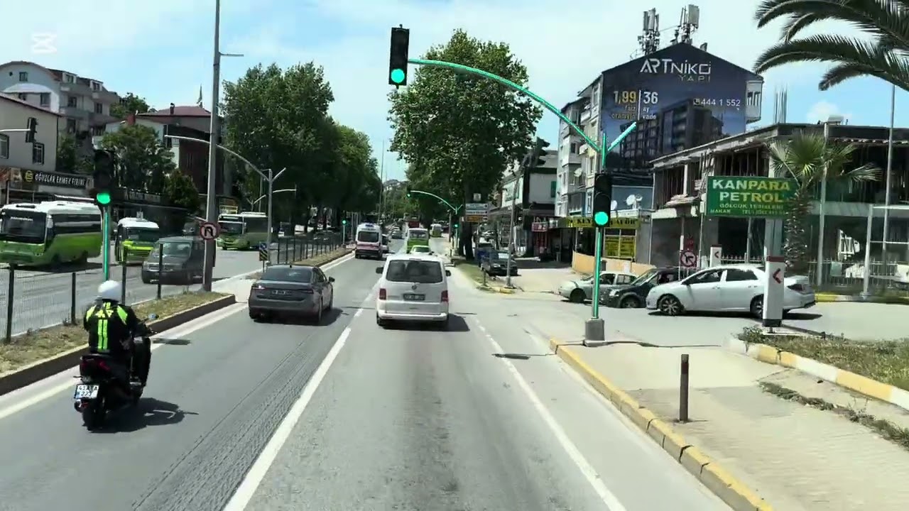 Kocaeli ￼Kartepe den Altınova arası