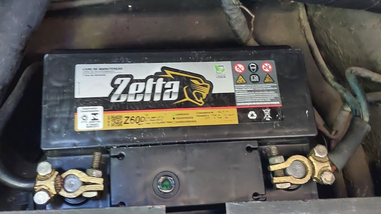 Como substituir a bateria do Fusca.
