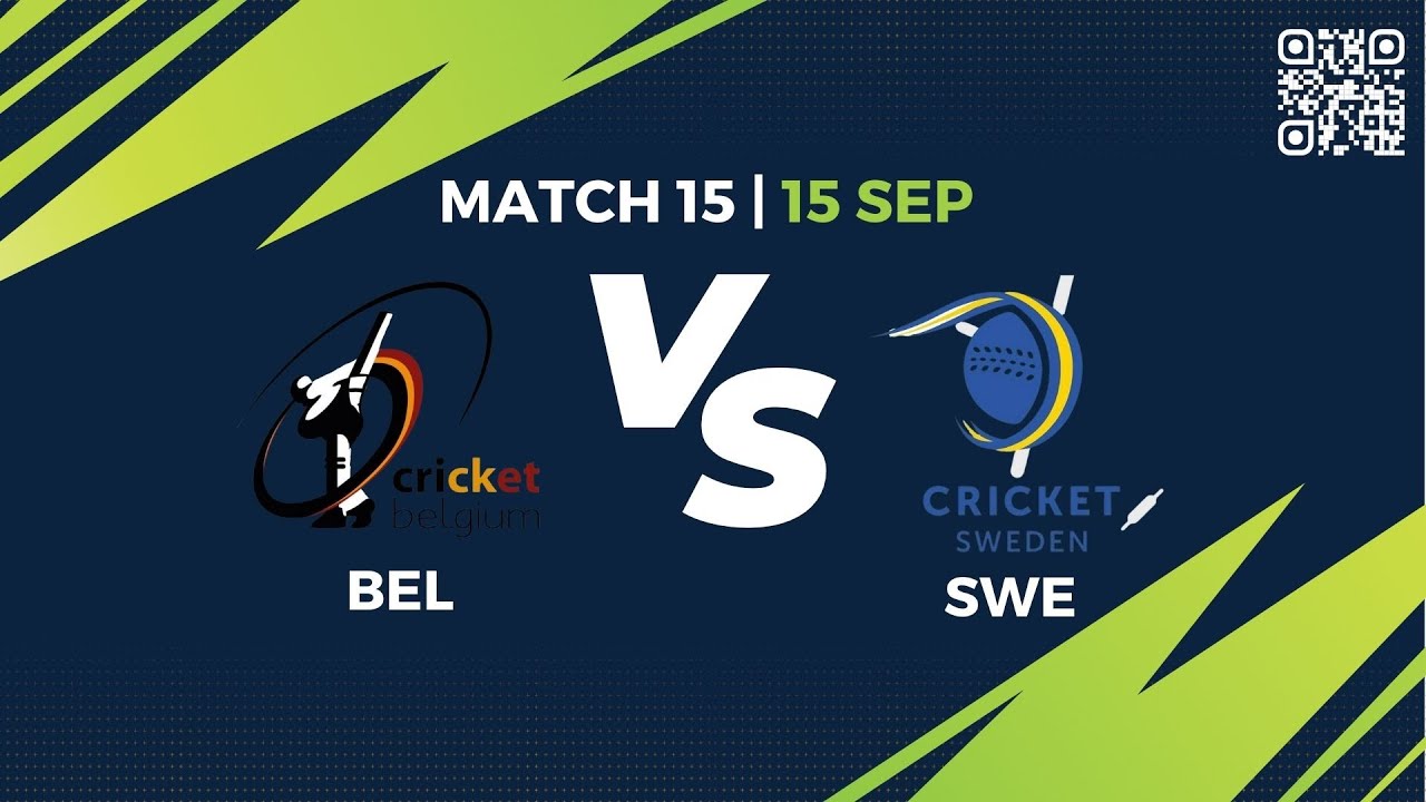Match 15 - BEL vs SWE | Highlights | Dream11 European Cricket Championship Day 3 | ECC21.015