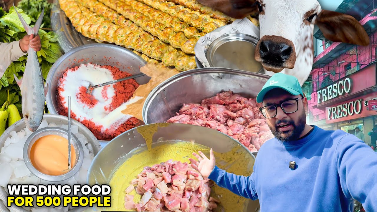 Wedding Food For 500 People | Full Making Process | 18 Ghante Ki Mehnat | Uzair Sakrani