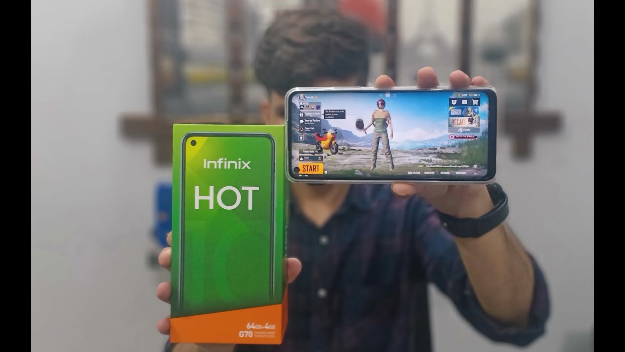 Infinix Hot 10 PUBG TEST GRAPHICS AND GAMEPLAY