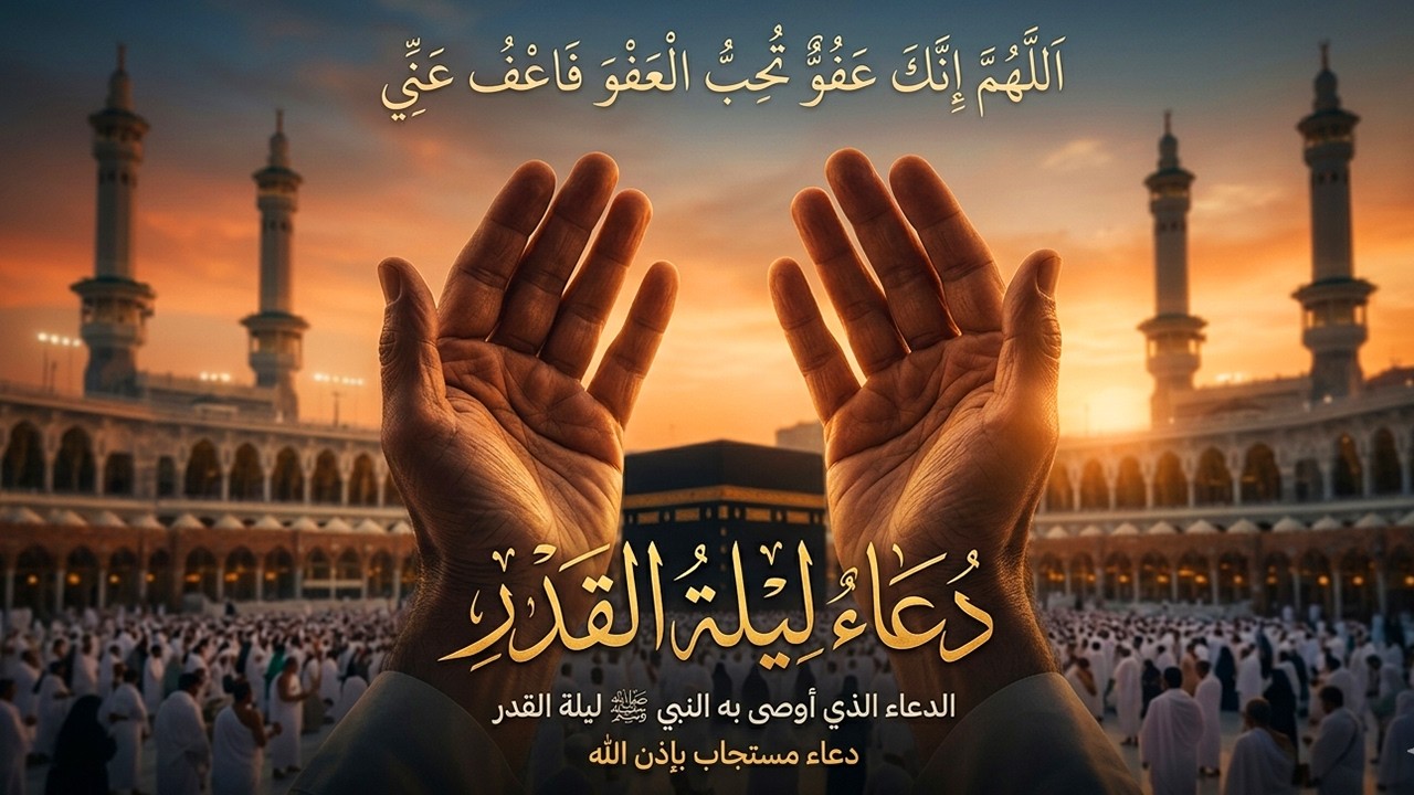 أقوى دعاء في ليلة القدر _ ليلة 27 من شهر رمضان دعاء مستجاب بإذن الله - للشيخ أيوب مصعب