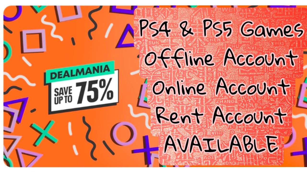 DEALMANIA Offer Playstation Games SBD GAMES #psdeals #gamedeals