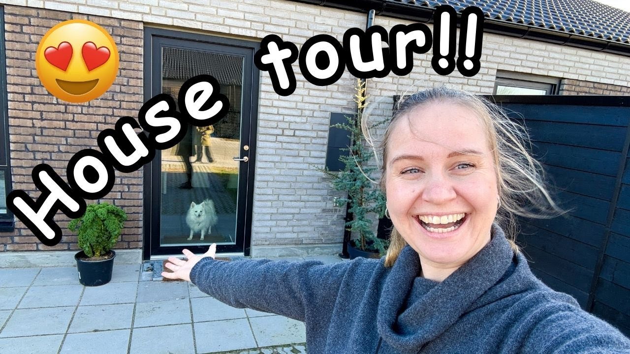 Velkommen til vores RÆKKEHUS // House tour
