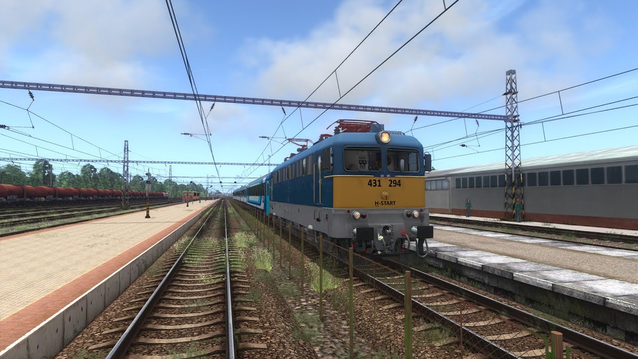 Train Simulator Classic Gépmenetben Kaposvárra - 825 KRESZ GÉZA InterCity