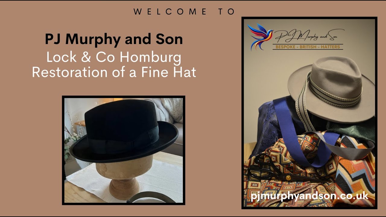 Lock & Co Homburg hat restoration
