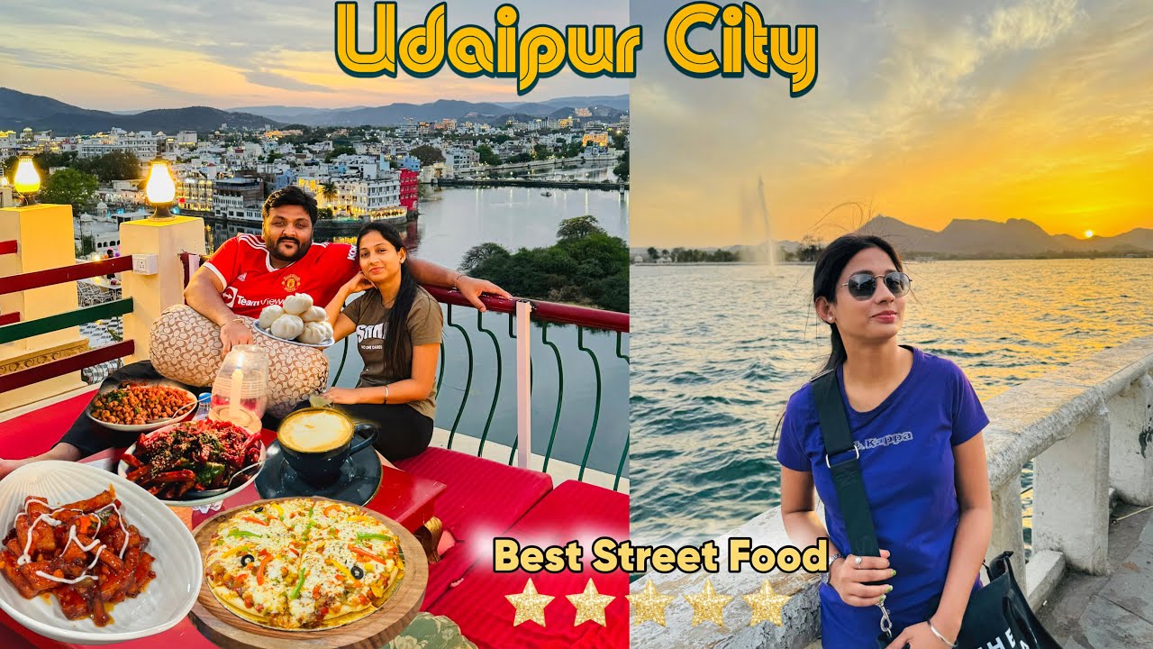 Udaipur, Rajasthan Delicious Street food & City tour || Best hotel near lake || Must Visit