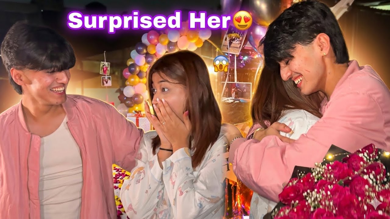 She got shocked 😱 when I surprised her😍 || Vinod Bhatt || VB