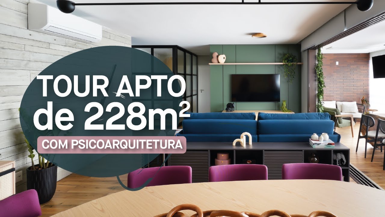 Apartamento Atria Alphaville com a Psicoarquitetura aplicada