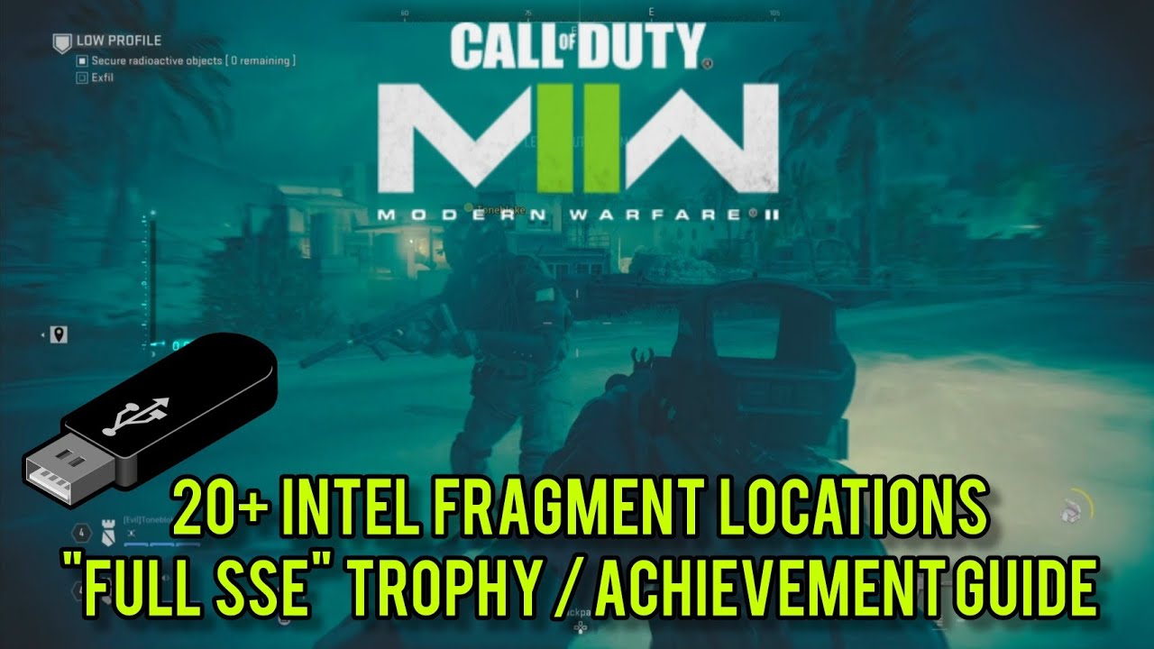 Call of Duty: Modern Warfare 2 | 20+ INTEL LOCATIONS Trophy / Achievement Guide